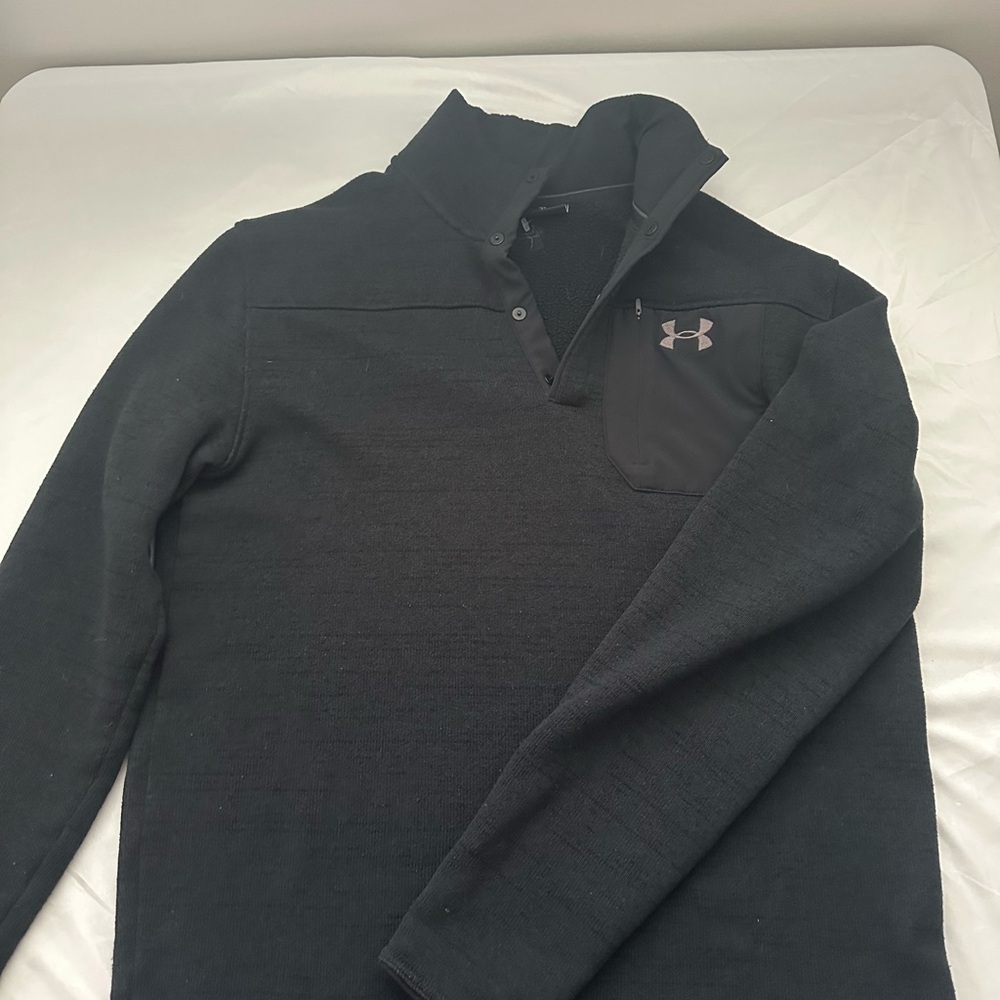 Under Armour Black Quarter-Zip Pullover
